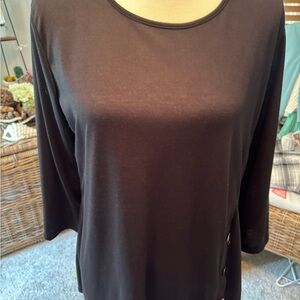 Elegant Black Women's Top